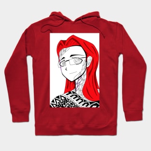 diana the beautiful woman in ecopop art Hoodie